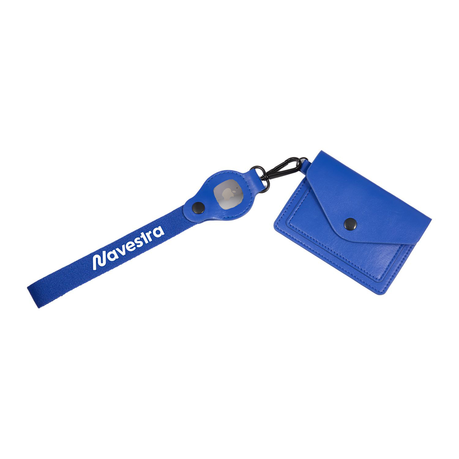Recycled Wrist Lanyard with AirTag & Card Holder image
