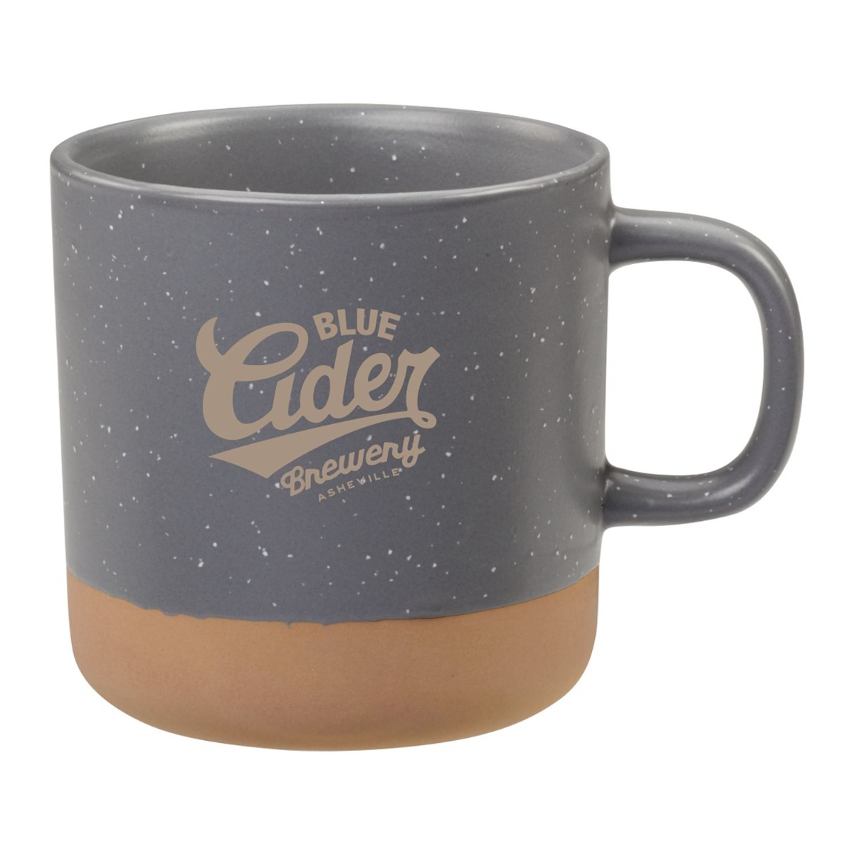 12 oz. Ceramic Mug with Clay Base image