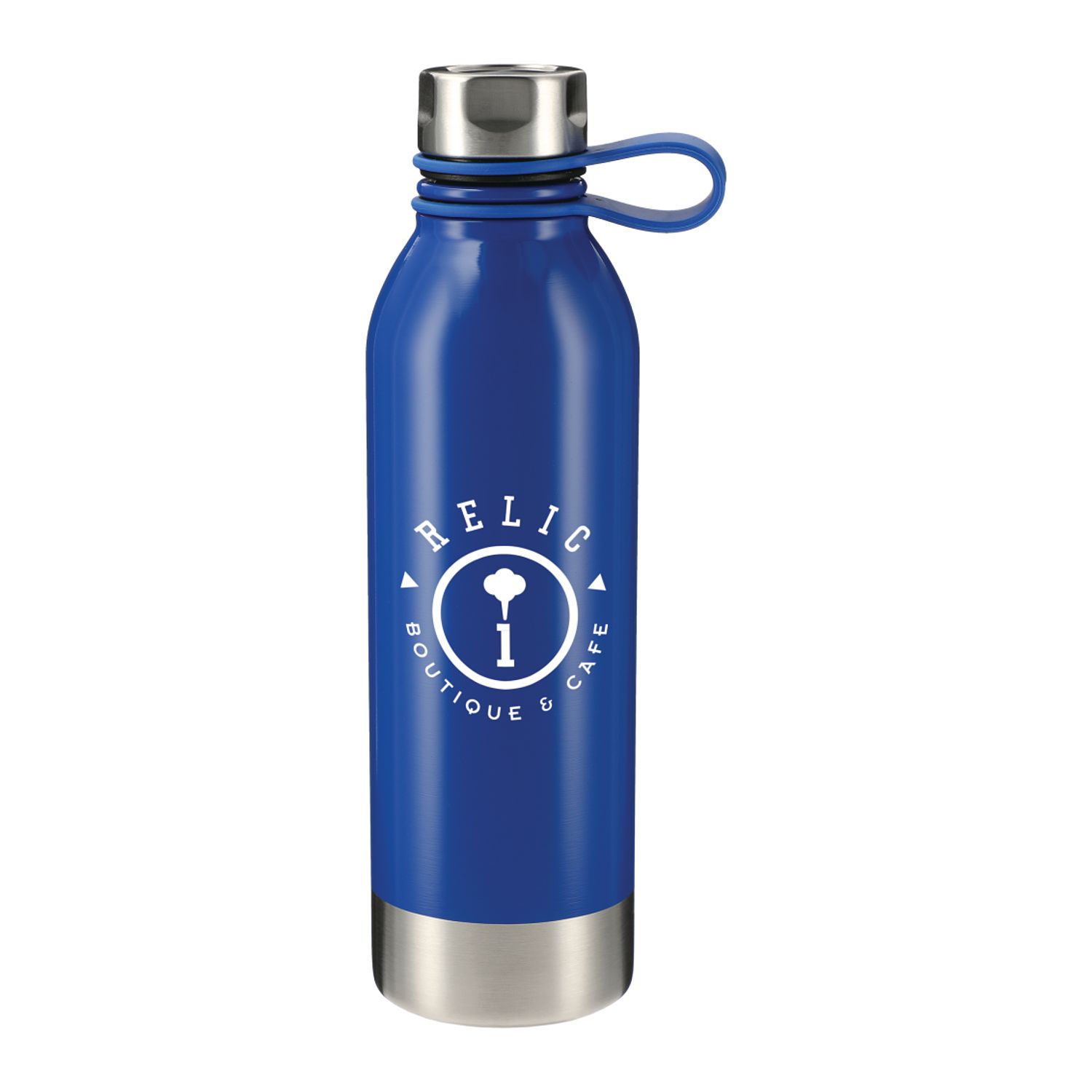Single-Walled Stainless Steel Sports Water Bottle – 25 oz.