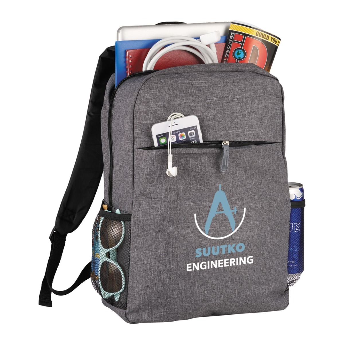 Heathered 15" Computer Backpack