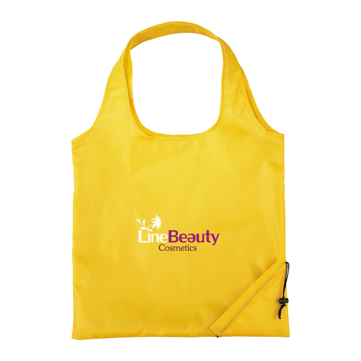 Reusable Folding Shopper Tote Bag 15” x 15 ½” image
