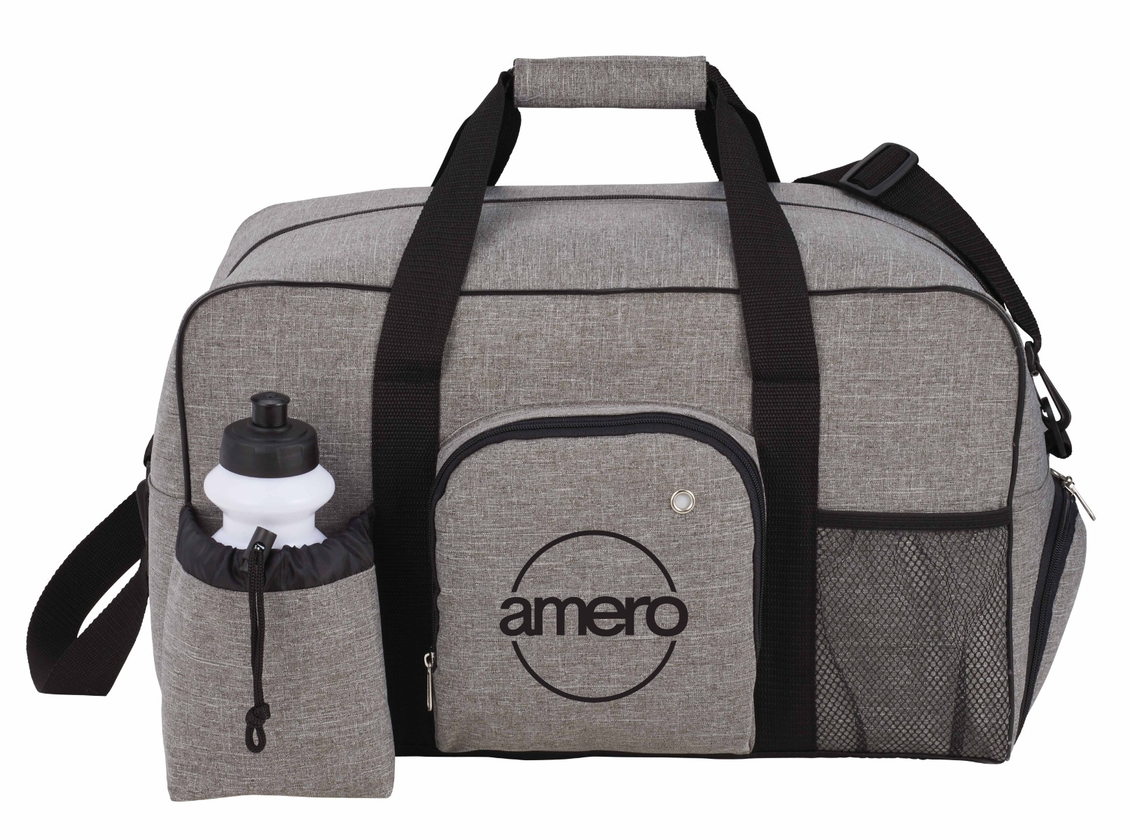 Weekender Duffel Bag with Ear Bud Port - 11" x 18 1/2" x 10 1/4" image