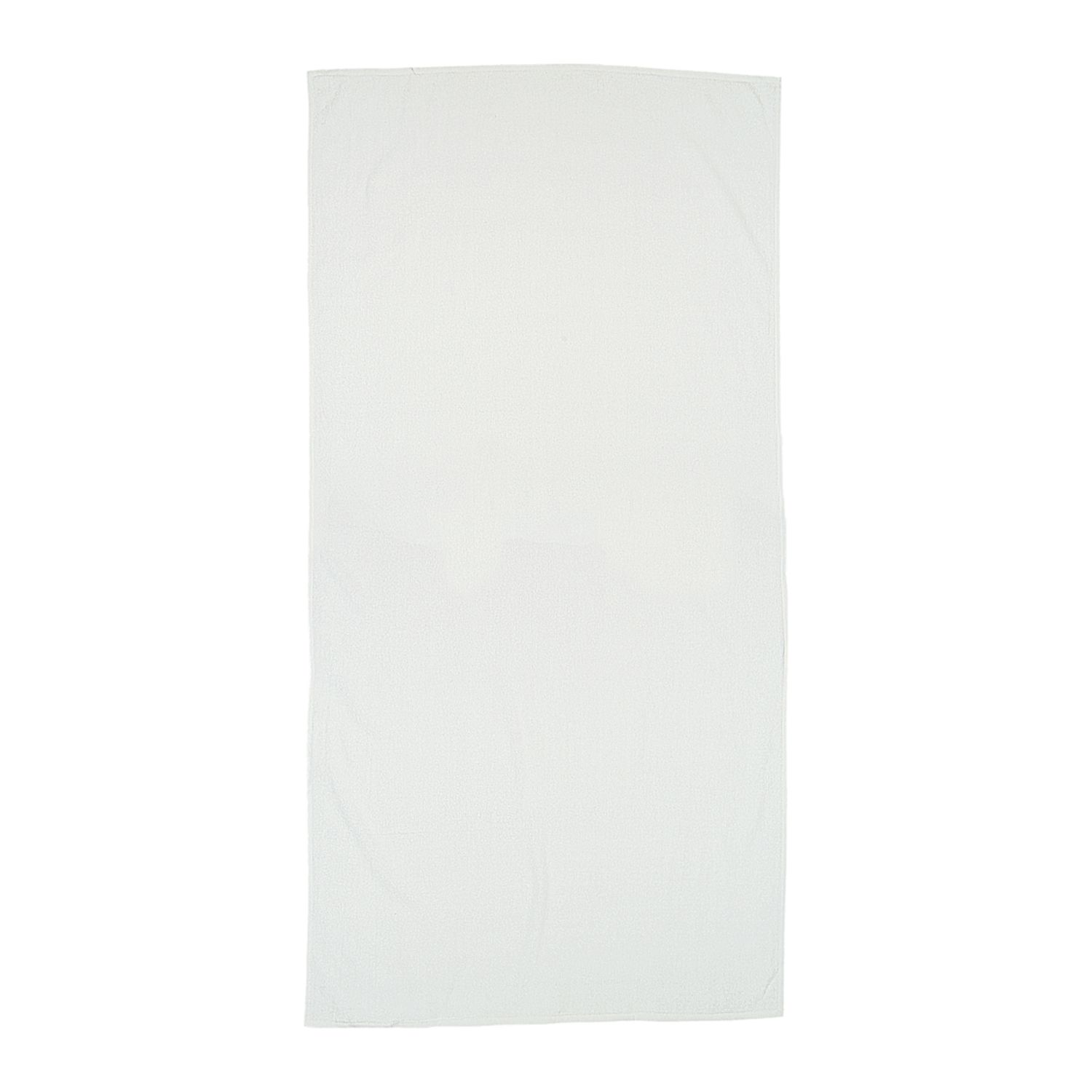 Basic Weight Beach Towel - 30” x 60” - White