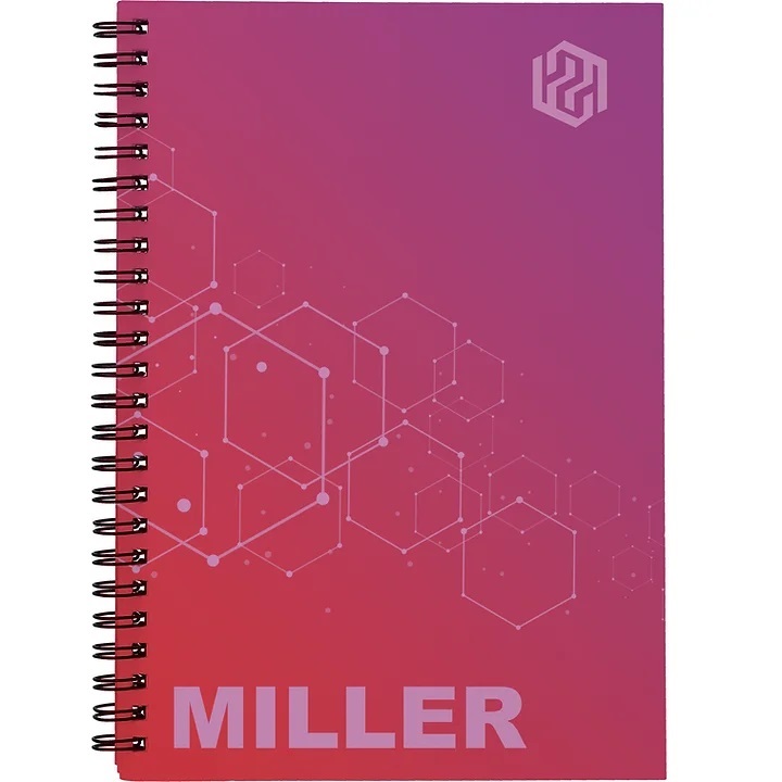 Spiral Bound Ruled Notebook - 6" x 8"