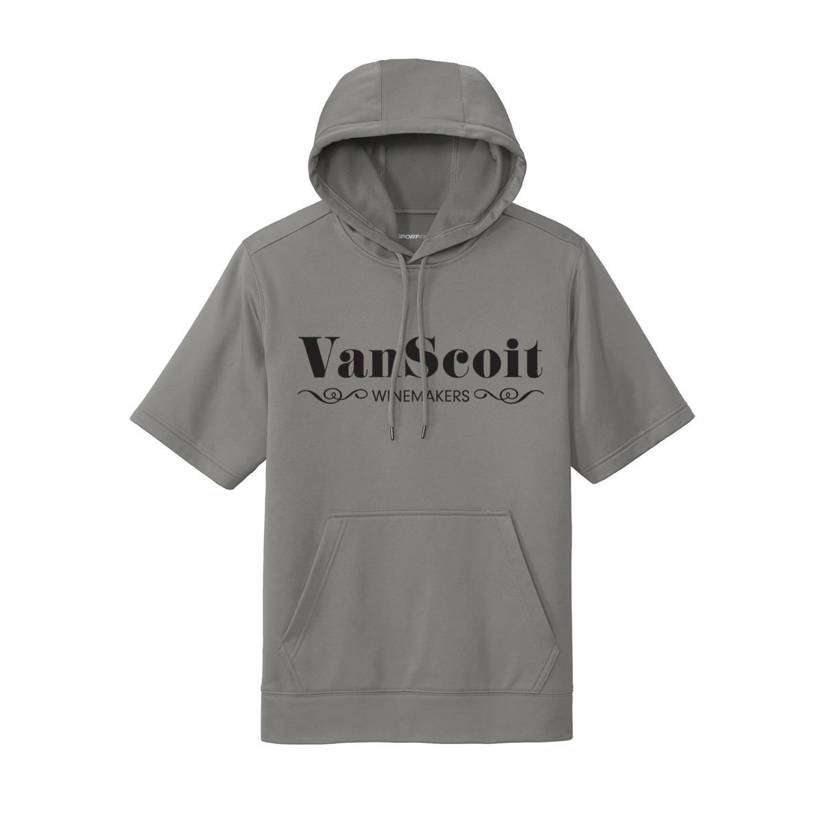 Sport-Tek® Sport-Wick® Short Sleeve Hooded Pullover - Unisex