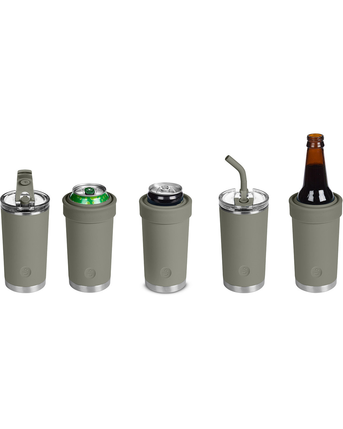 Swannies Golf 5-in-1 Stainless Steel Can Cooler