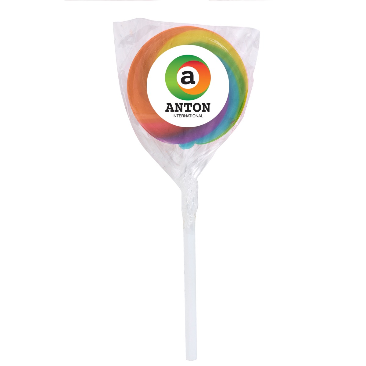 3 1/2" Round Swirl Lollipop image