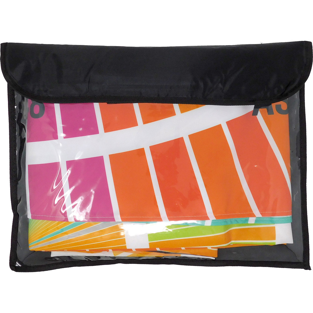 Polyester Full Color 3 Sided Flat Table Cover - 4'