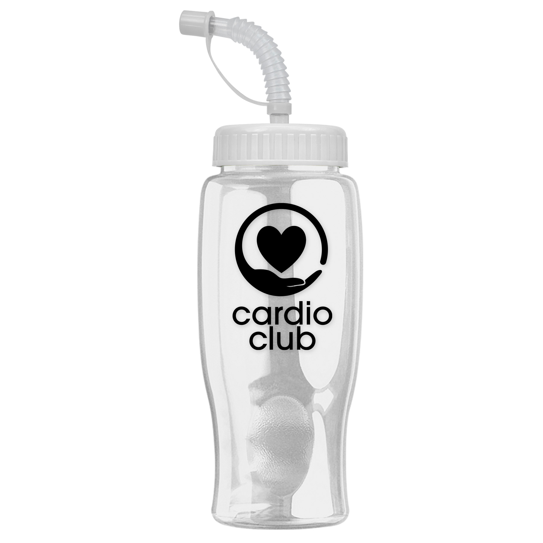 Poly+ Bottle with Straw Lid - 27 oz. image