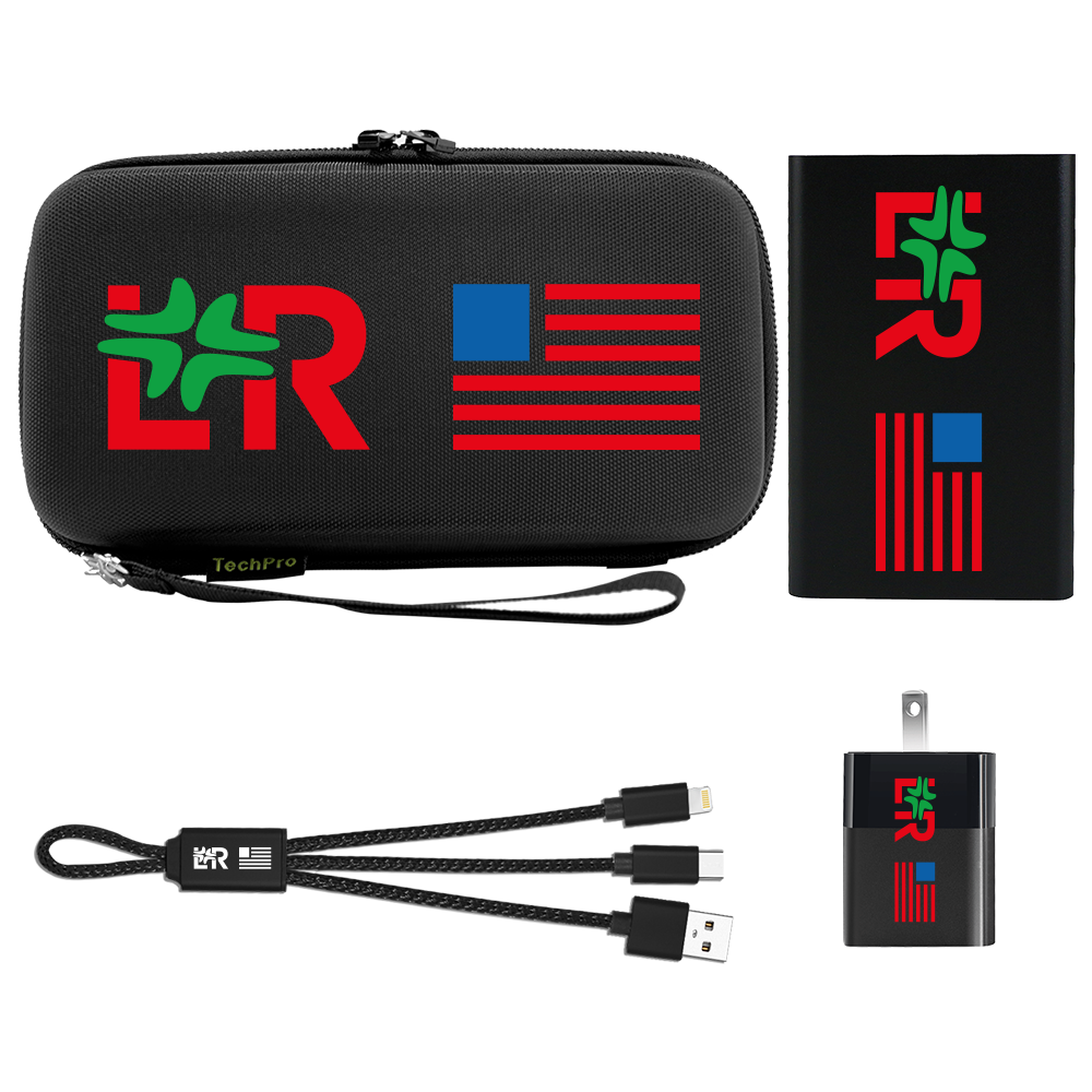 4,000 mAh Slim Powerbank & Tech Gift Set