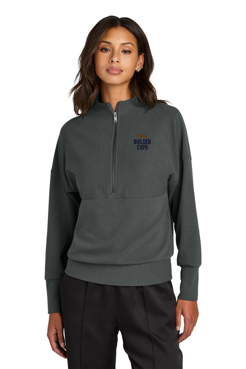 Mercer+Mettle® Linear Texture 1/4-Zip – Women