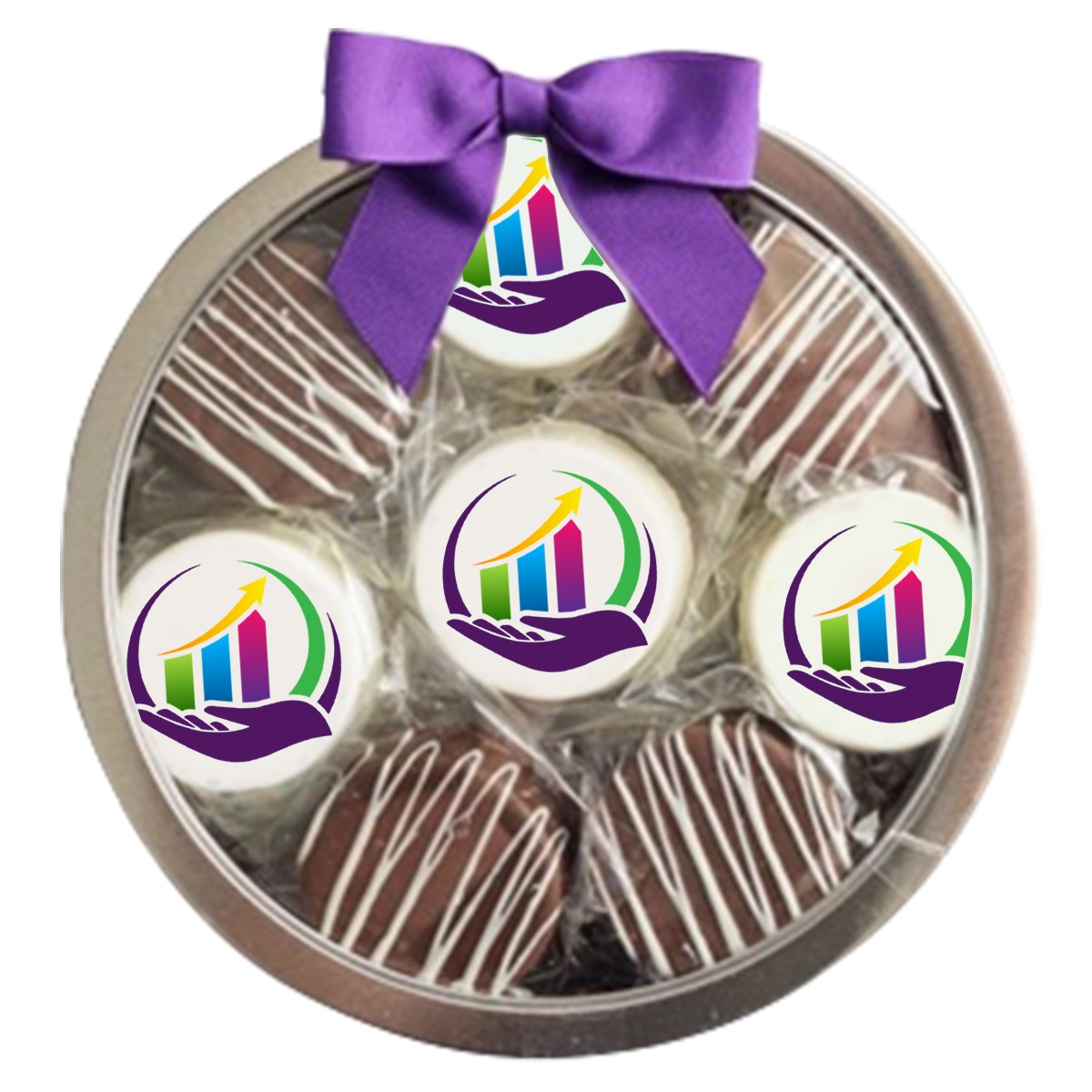 Logo Oreo Gift Tin of 24 

