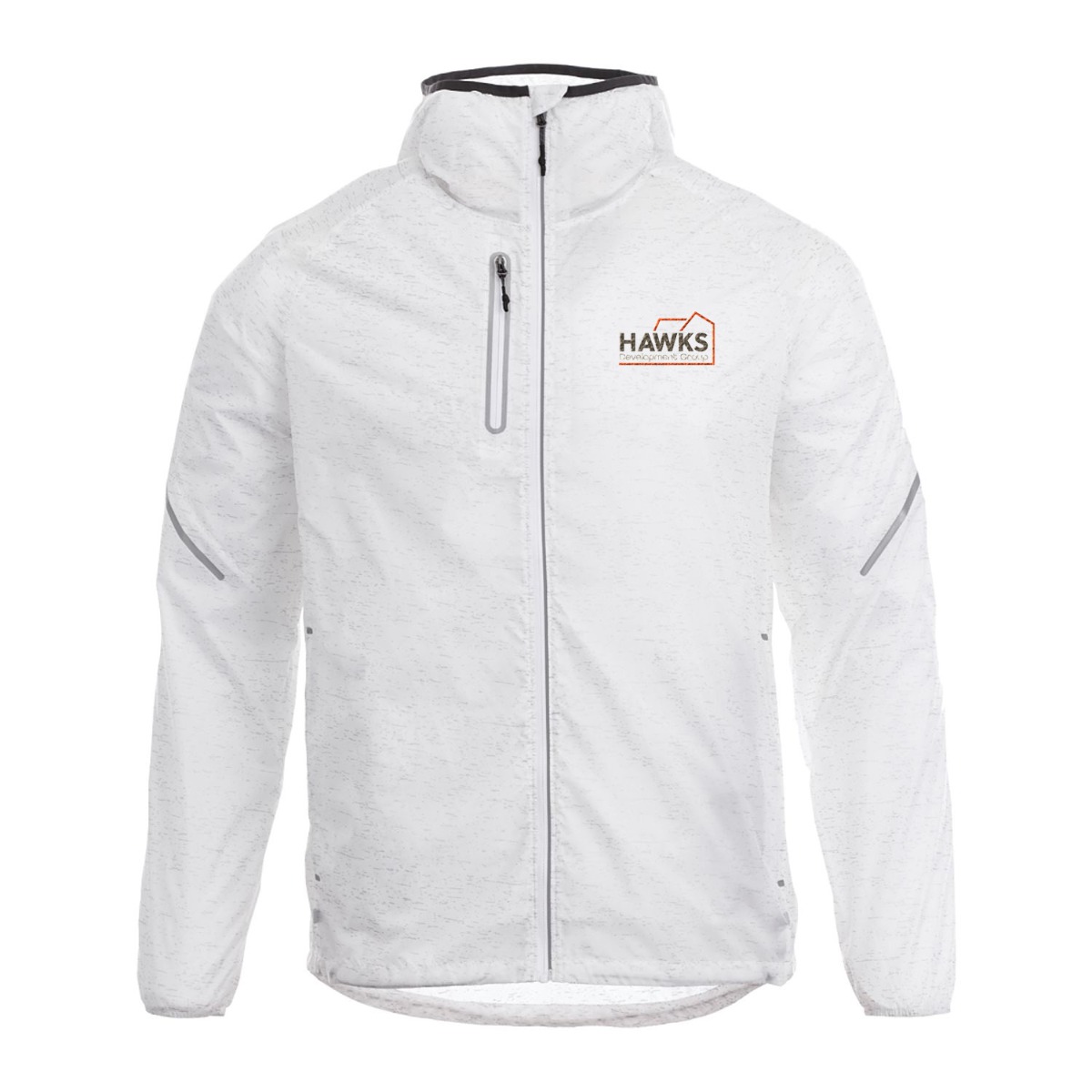 Elevate Reflective Packable Waist Pack Jacket - Men