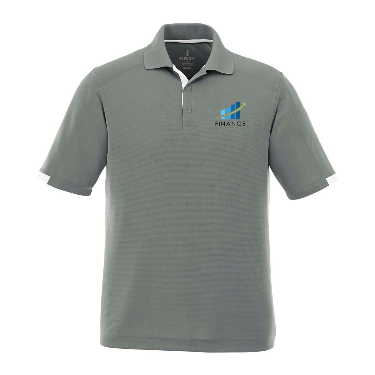 Elevate Textured Knit Performance Polo - Men image