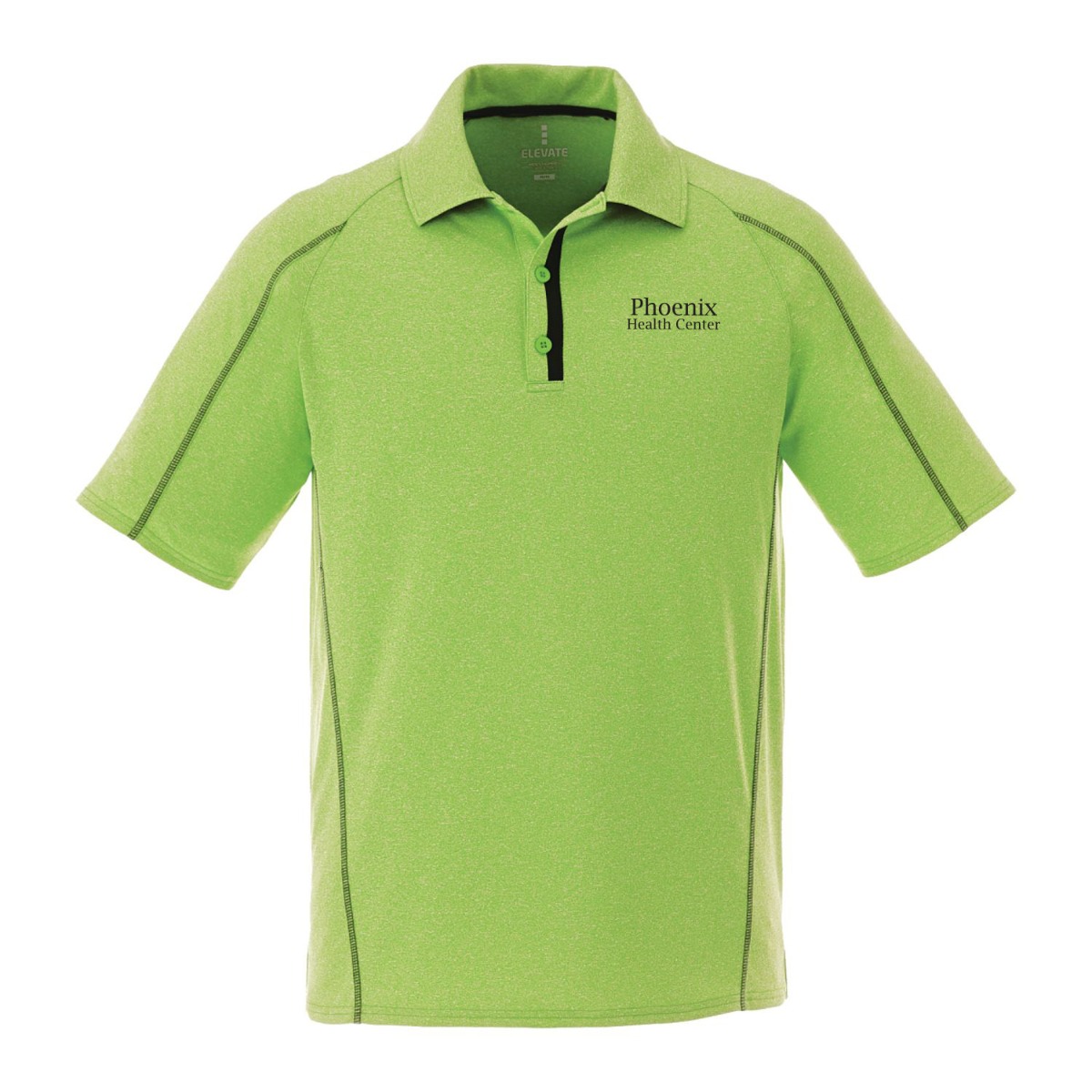 Elevate Contrast Stitch Performance Polo Shirt - Men