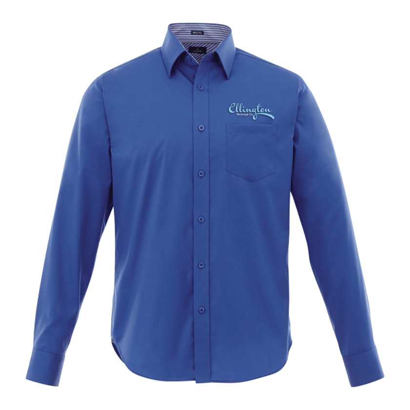 Elevate 100% Cotton Long Sleeve Button Down - Men image