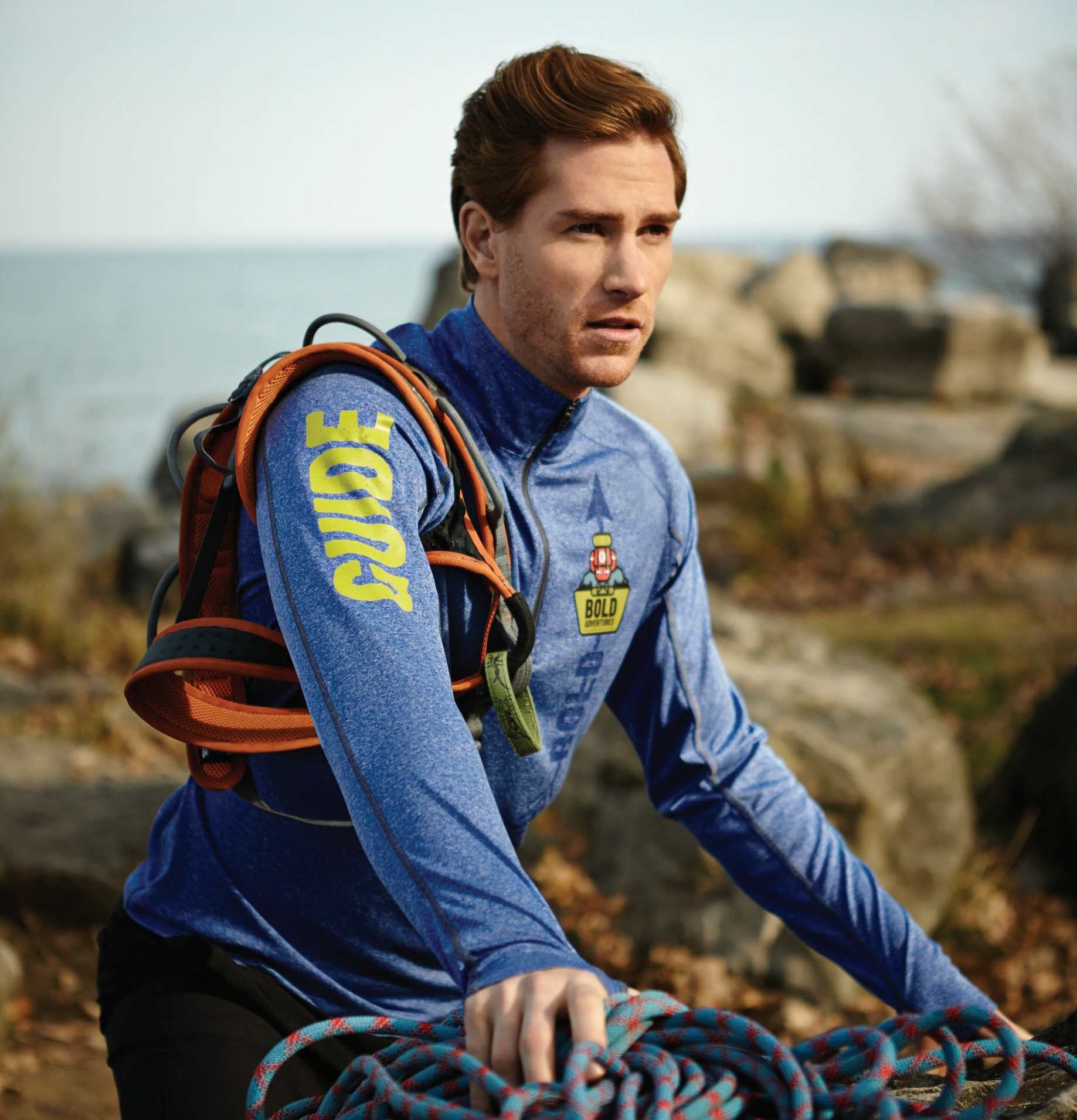 Elevate Performance Knit Quarter Zip with Thumb Holes - Men