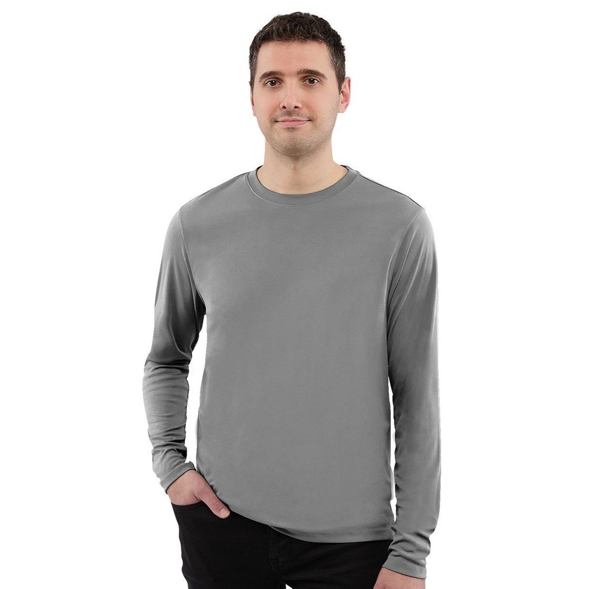 Elevate Recycled Long Sleeve Tech Tee - Men
