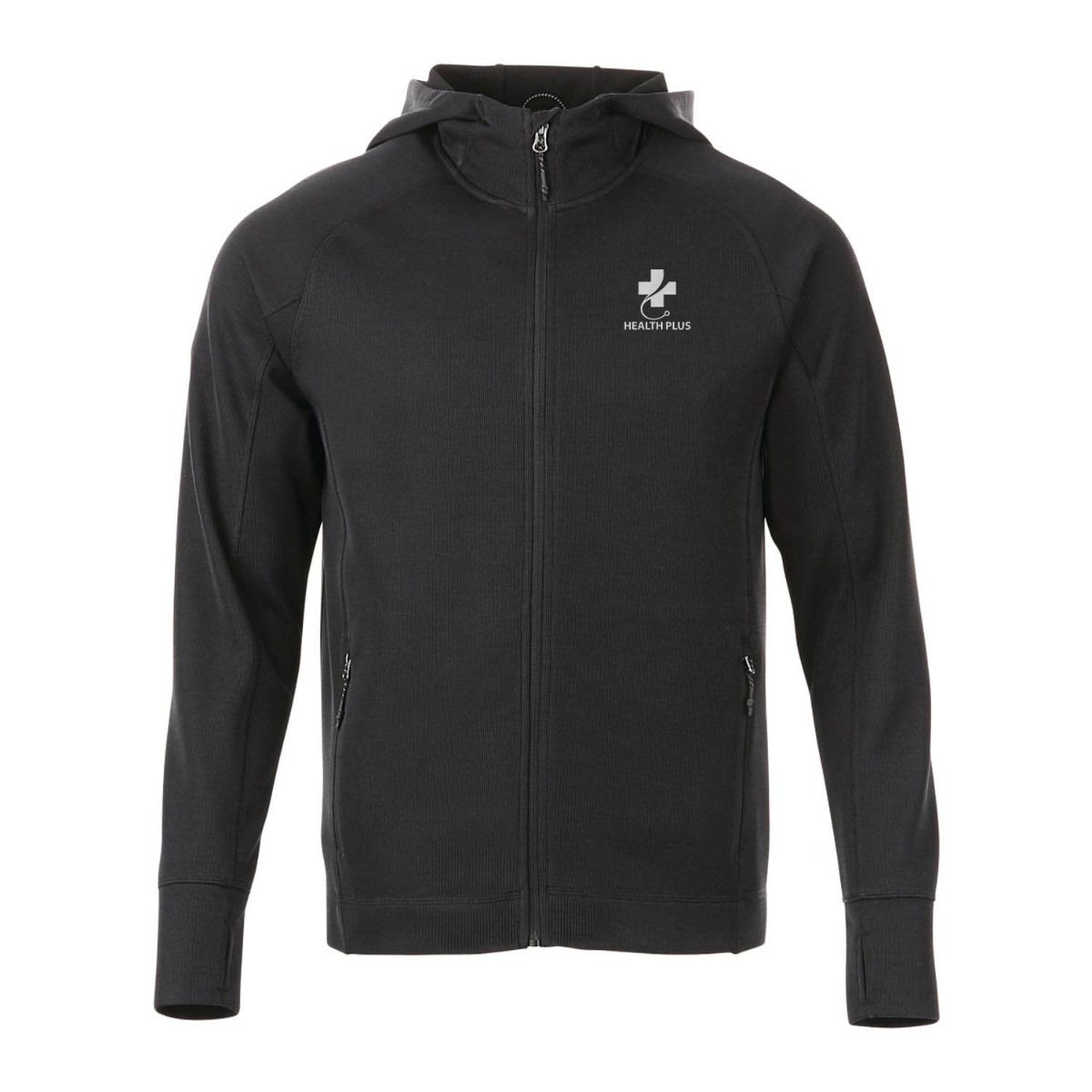 Elevate Performance Knit Full-Zip Hoodie with Thumb Holes - Men