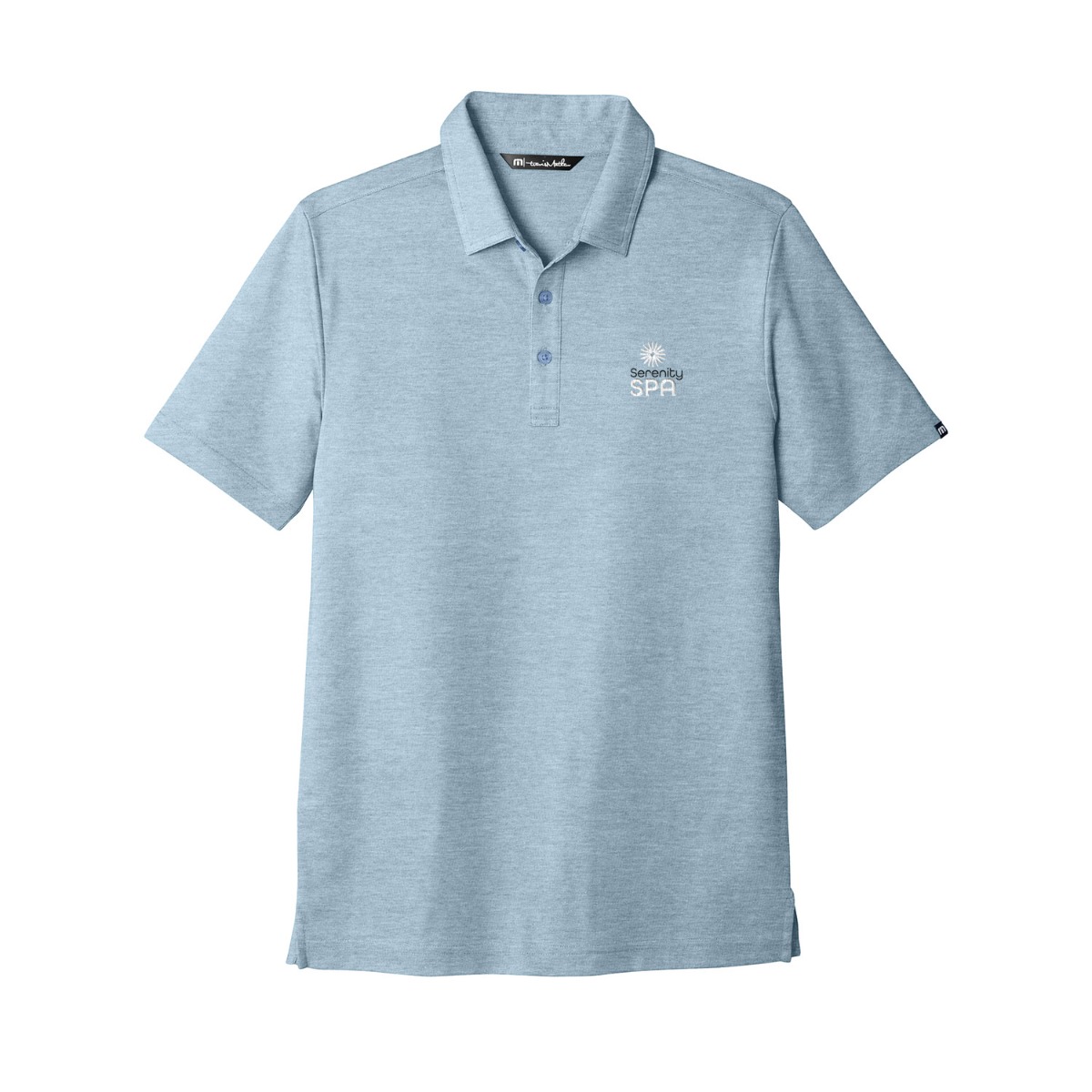 TravisMathew Mens Oceanside Heather Polo