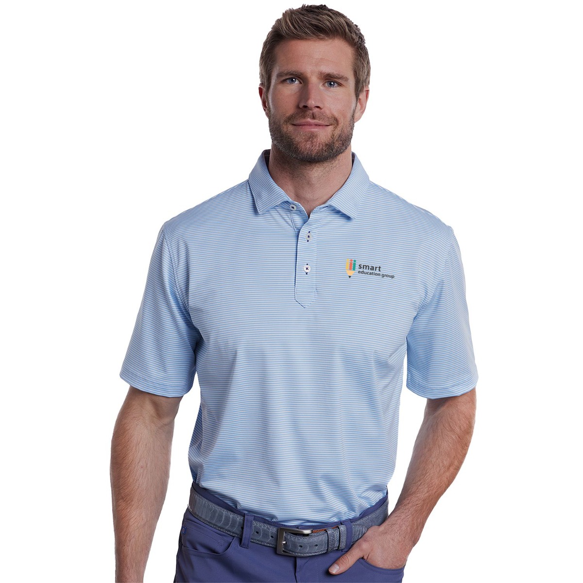 STITCH® Atlantic Stripe Polo Shirt - Men image