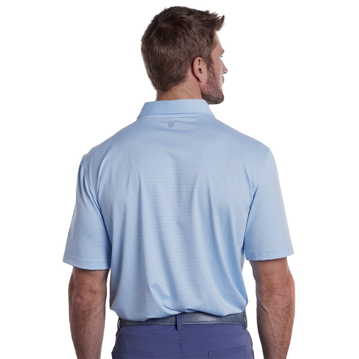 STITCH Atlantic Stripe Polo Shirt - Men