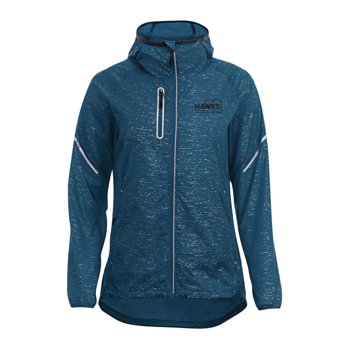 Elevate Reflective Packable Waist Pack Jacket - Women