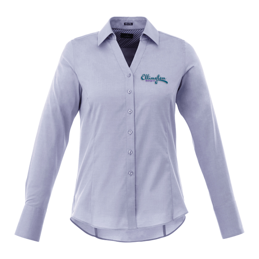 Elevate 100% Cotton Long Sleeve Button Down - Women image