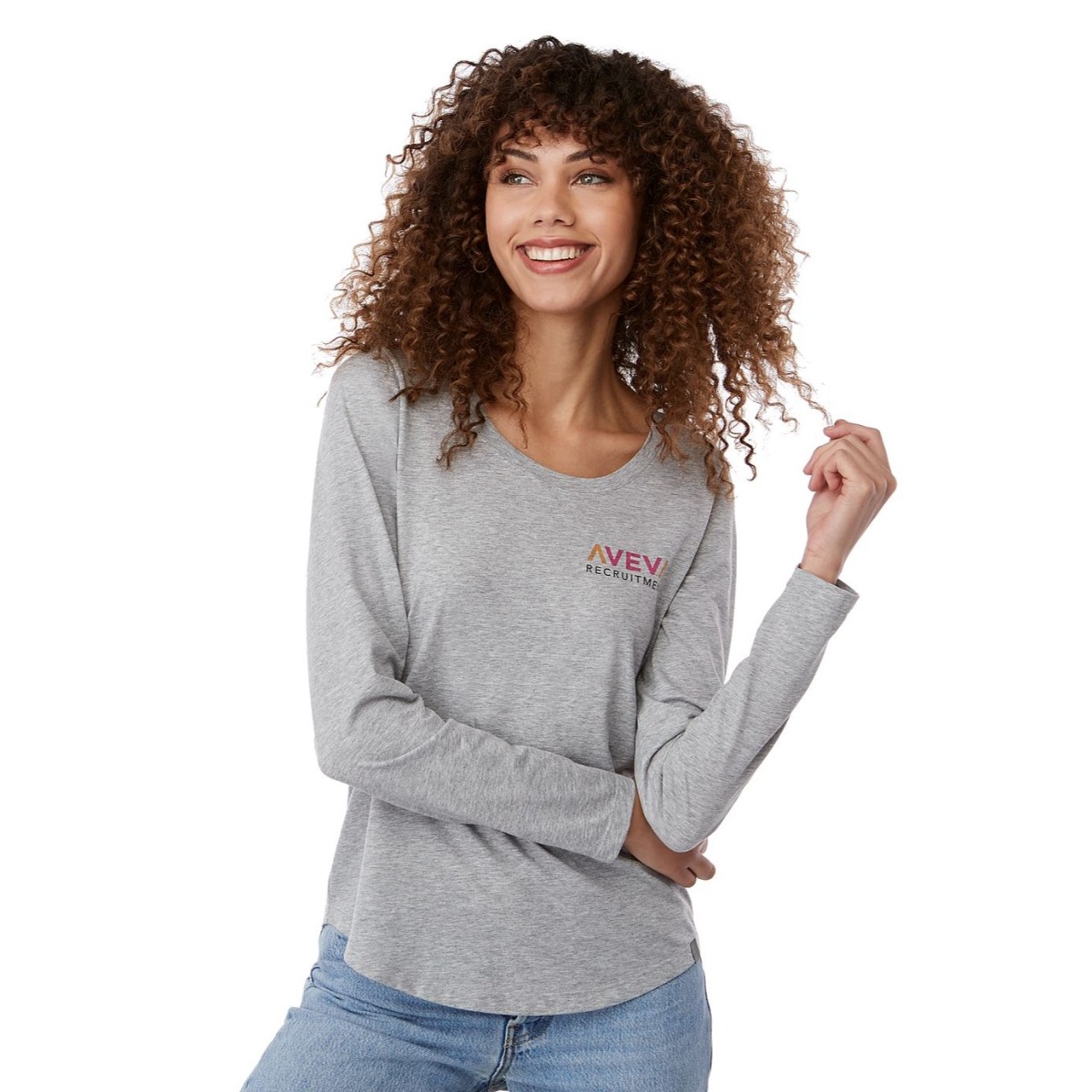 Elevate Eco Long Sleeve Tee Shirt - Women