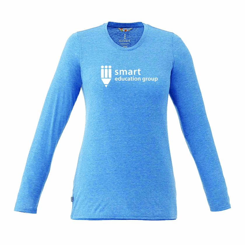 Elevate Poly/Cotton Long Sleeve T-Shirt - Women