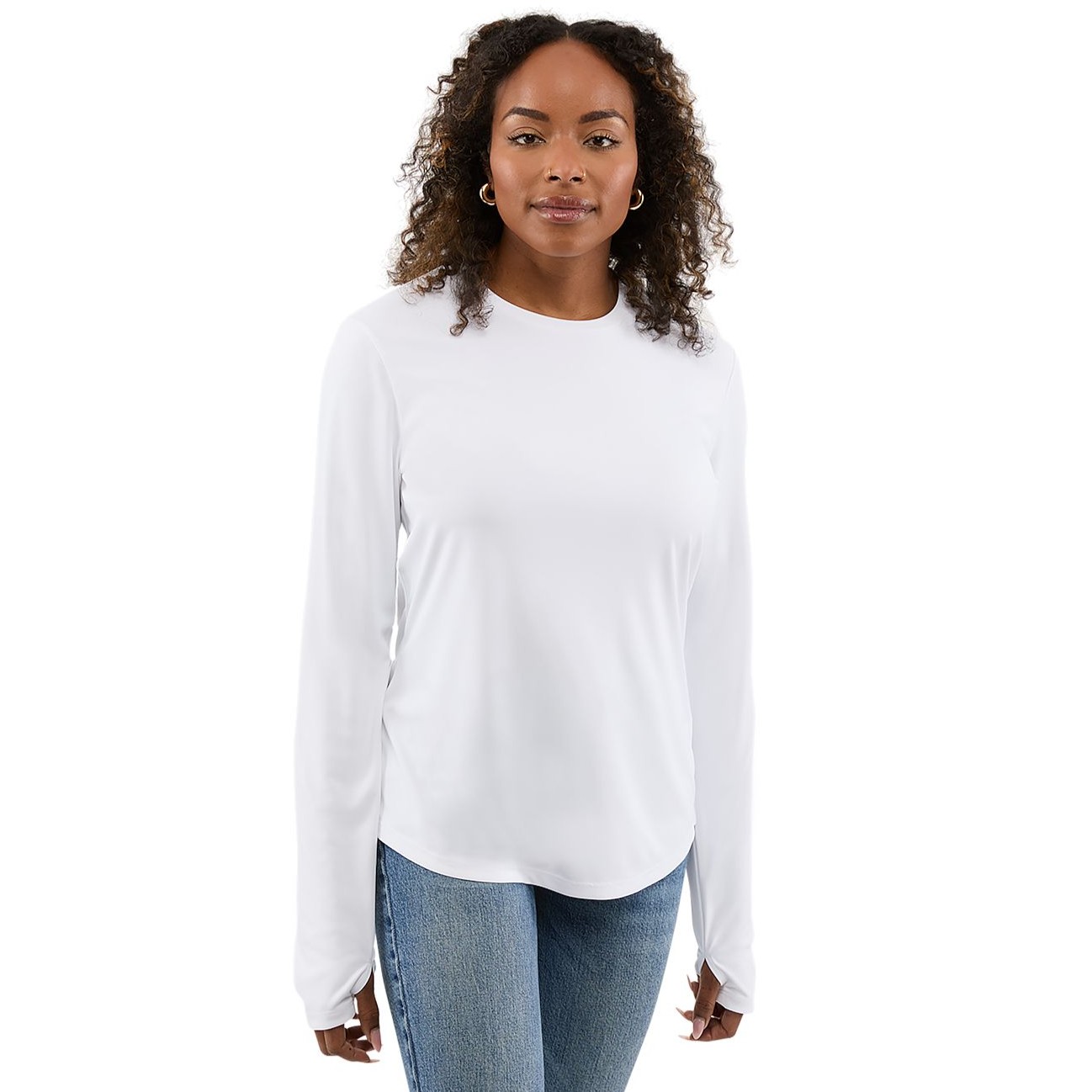 Elevate Recycled Long Sleeve Tech Tee - Women
