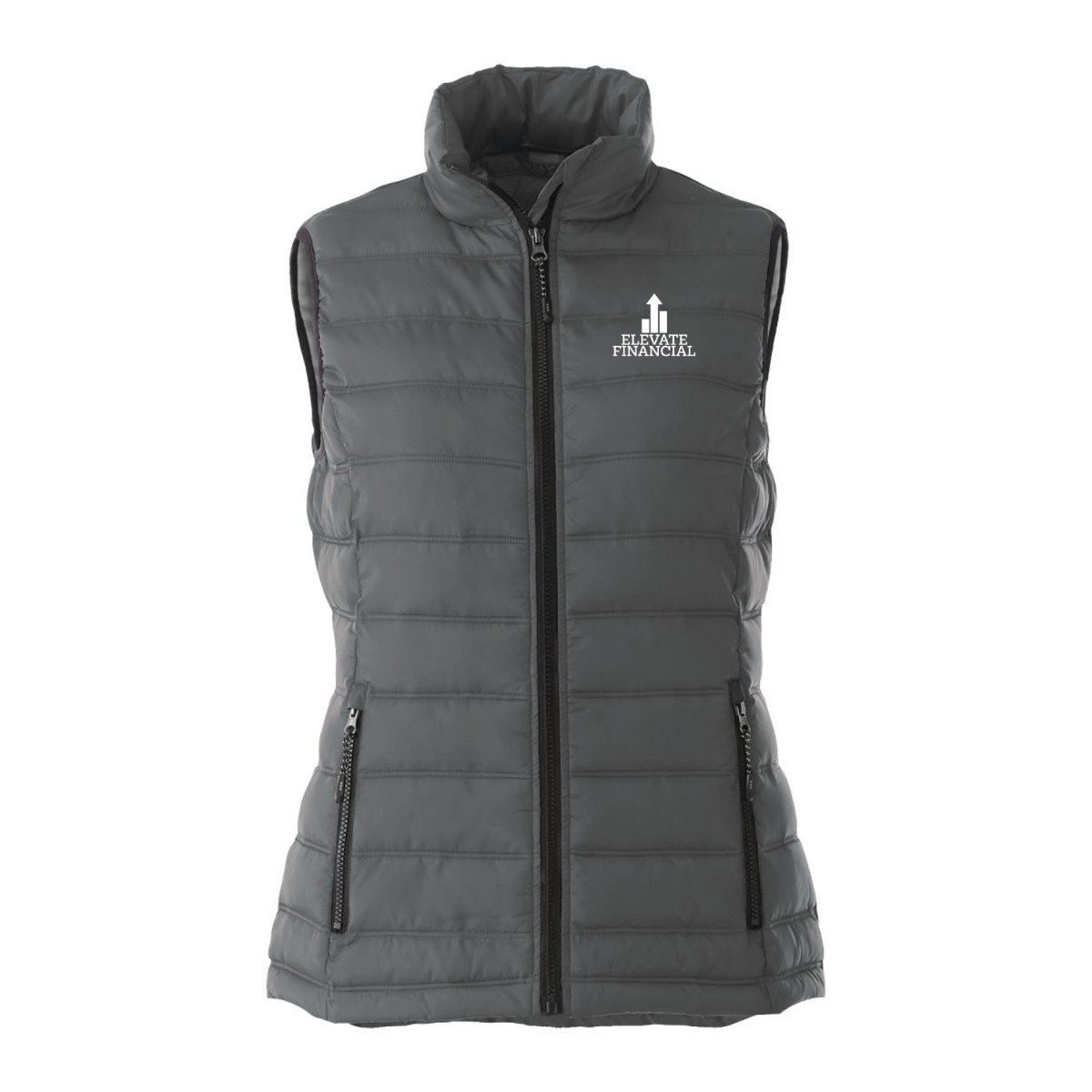 Ladies Full-Zip Insulated Puffer Vest
