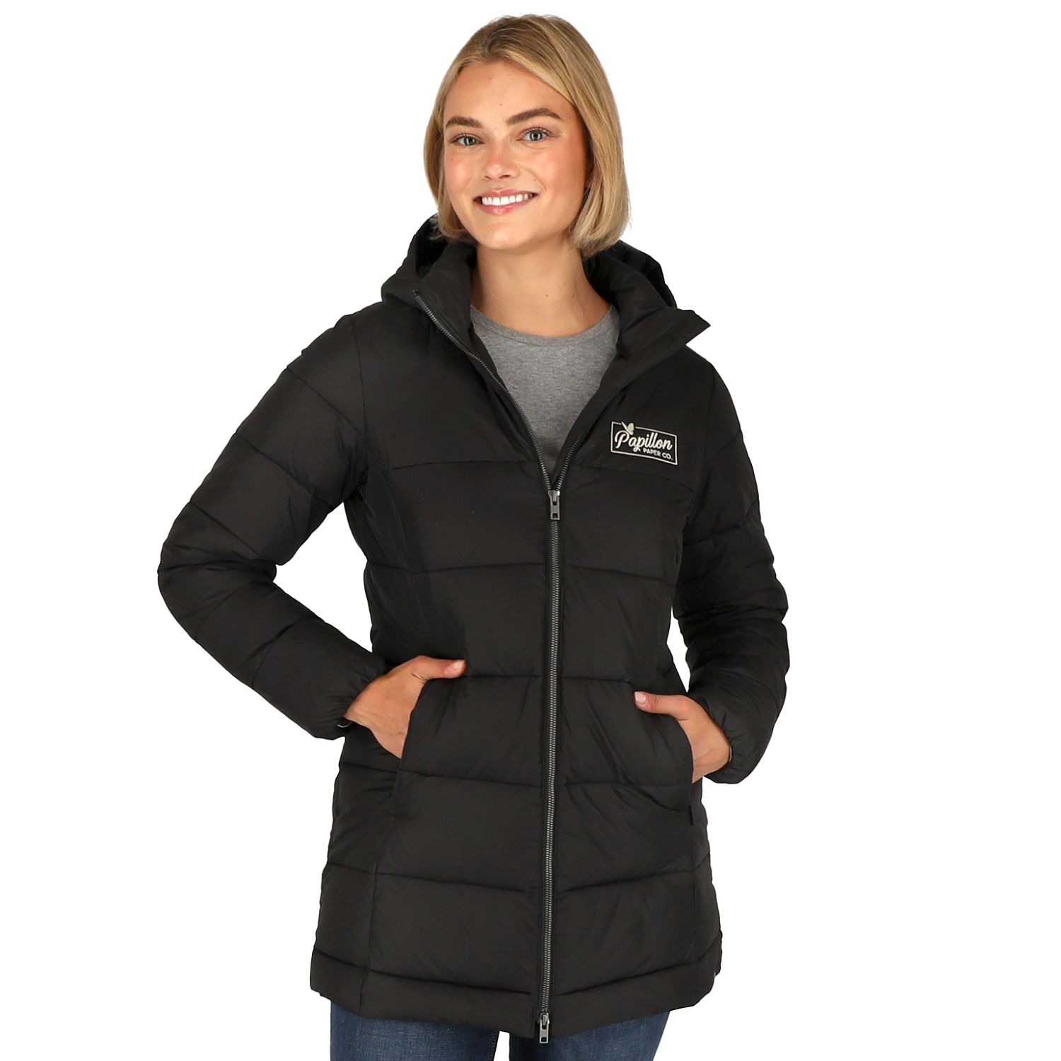 Elevate Eco Long Packable Insulated Puffer Jacket – Women image