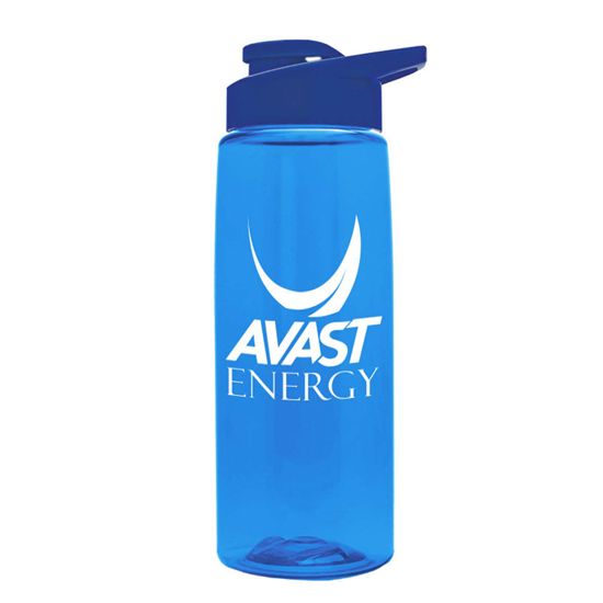 26 oz. Tritan Flair Bottle with Drink-Thru Lid image