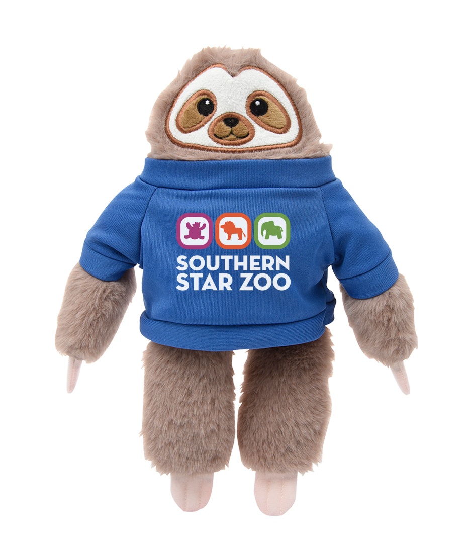 6" Plush Sloth