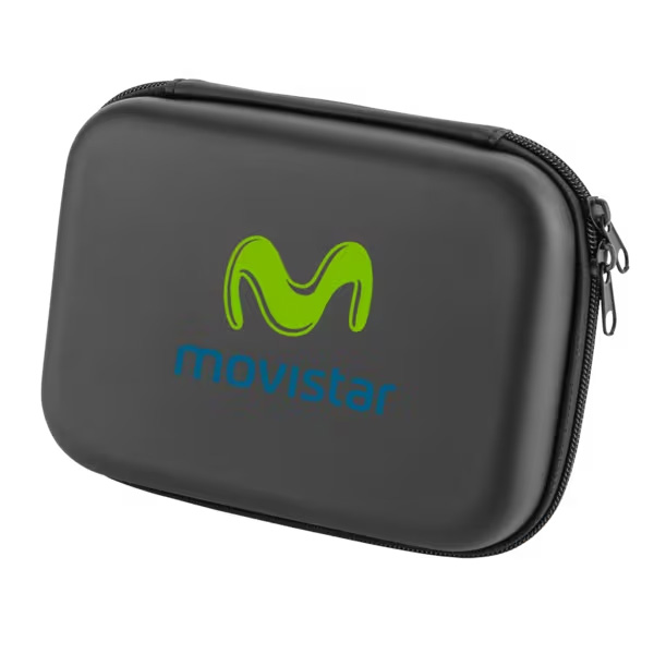 Two-Tone Hard Shell Tech Storage Case image