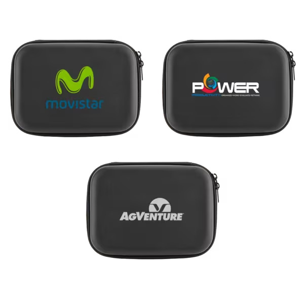 Two-Tone Hard Shell Tech Storage Case