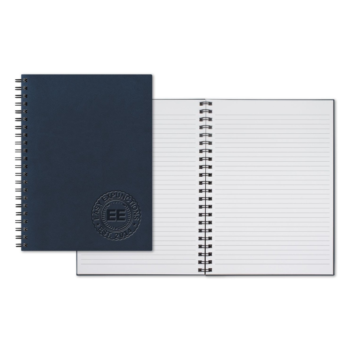 Castelli® WireO Tucson Grande XL White Lined Journal – 8” x 11”