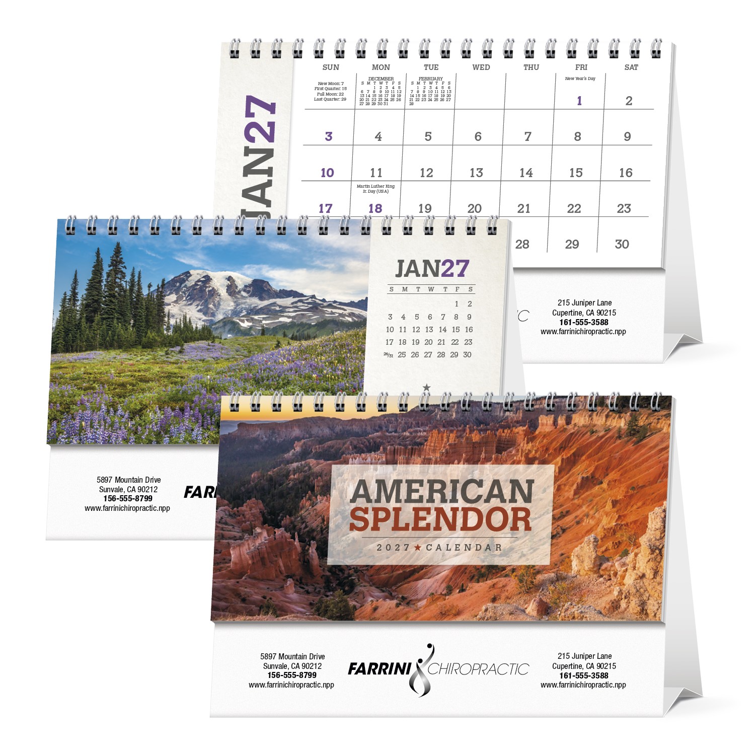 American Splendor Desk Calendar