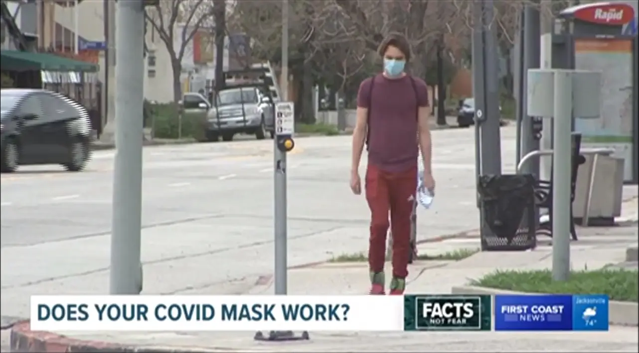 ABC Las Vegas (TV): Does Your COVID Mask Work?