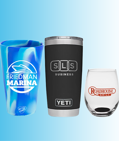 Custom Drinkware Banner