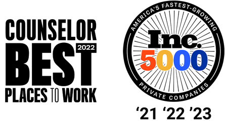 iPromo Best Places to Work & Inc 5000 2021 and 2022 Logos